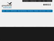 Tablet Screenshot of greenfieldsoft.com